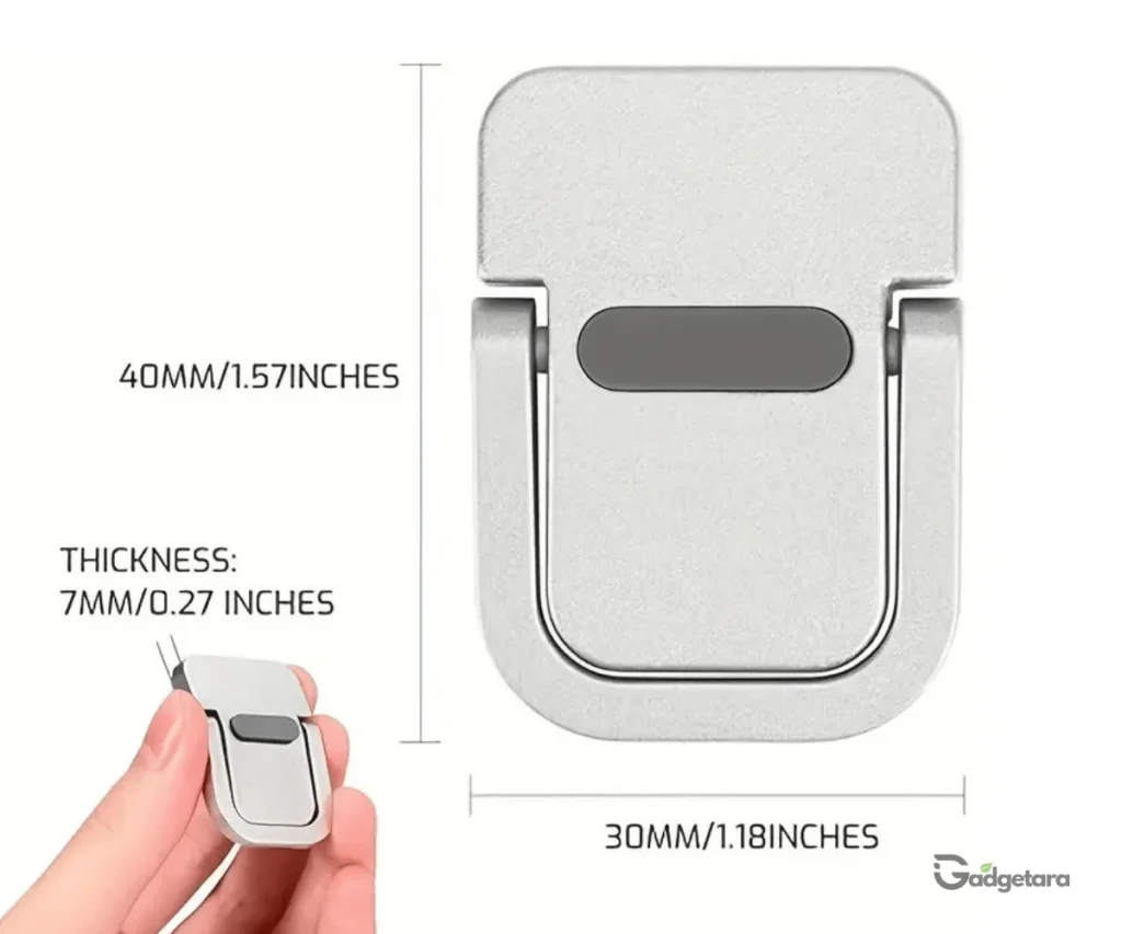 Fixed Mini Aluminum Laptop Stand 4 - gadgetara.store
